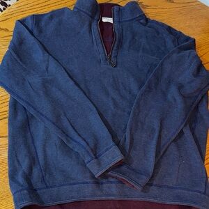 Tommy Bahama reversible Zip-Up Sweater